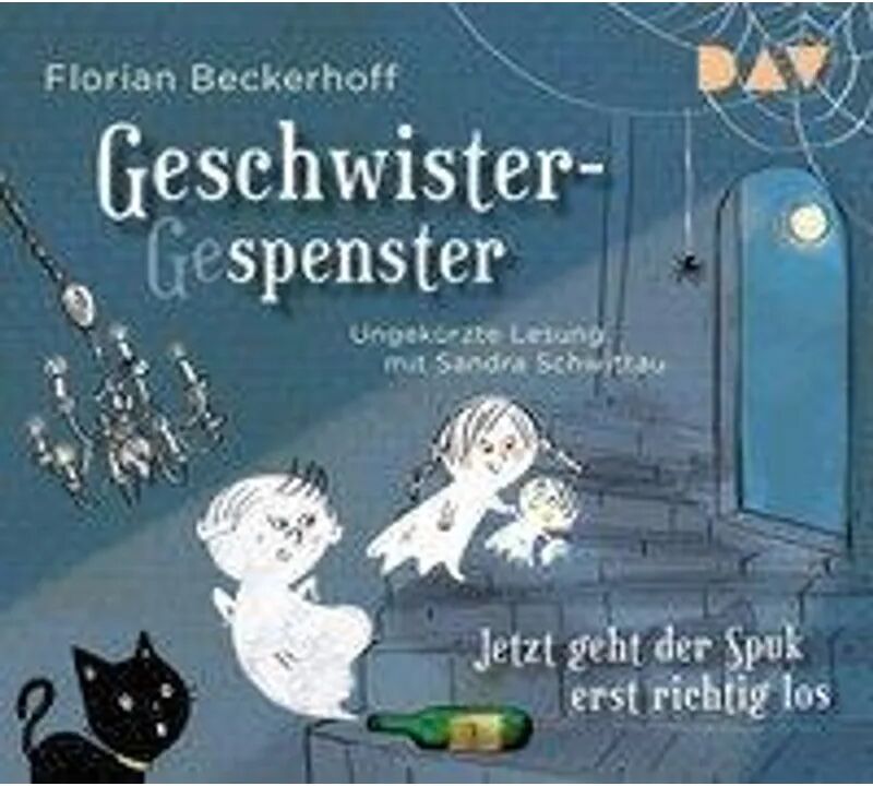 Der Audio Verlag, DAV Geschwister-Gespenster - Jetzt geht der Spuk erst richtig los, 2 Audio-CDs