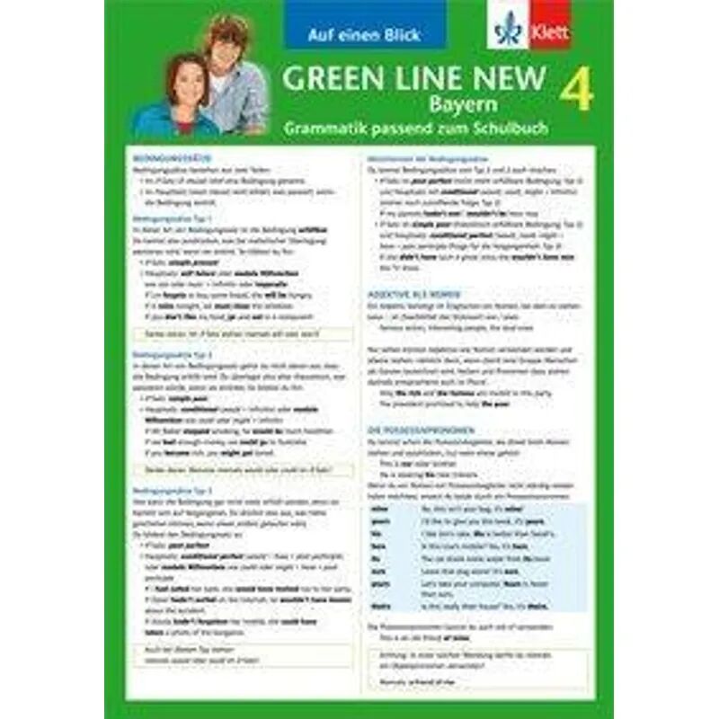 KLETT LERNTRAINING Green Line NEW Bayern 4 - Auf einen Blick