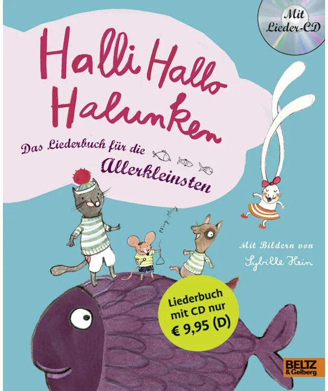 Beltz Halli Hallo Halunken, m. Audio-CD