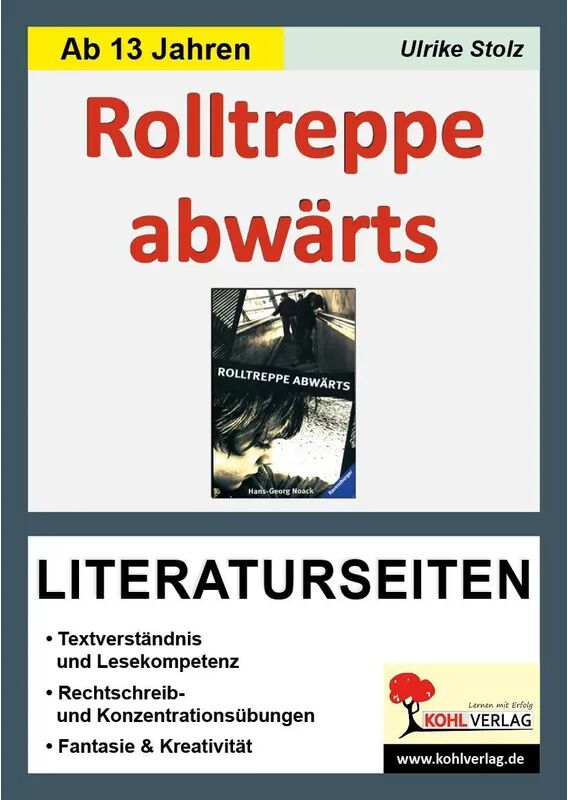 KOHL VERLAG Der Verlag mit dem Baum Hans-Georg Noack 'Rolltreppe abwärts', Literaturseiten