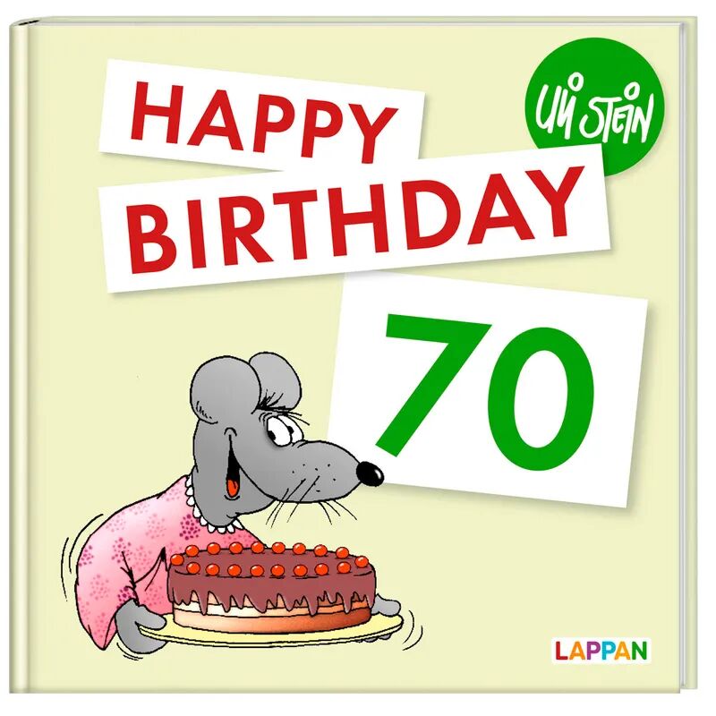 Lappan Verlag Happy Birthday zum 70. Geburtstag