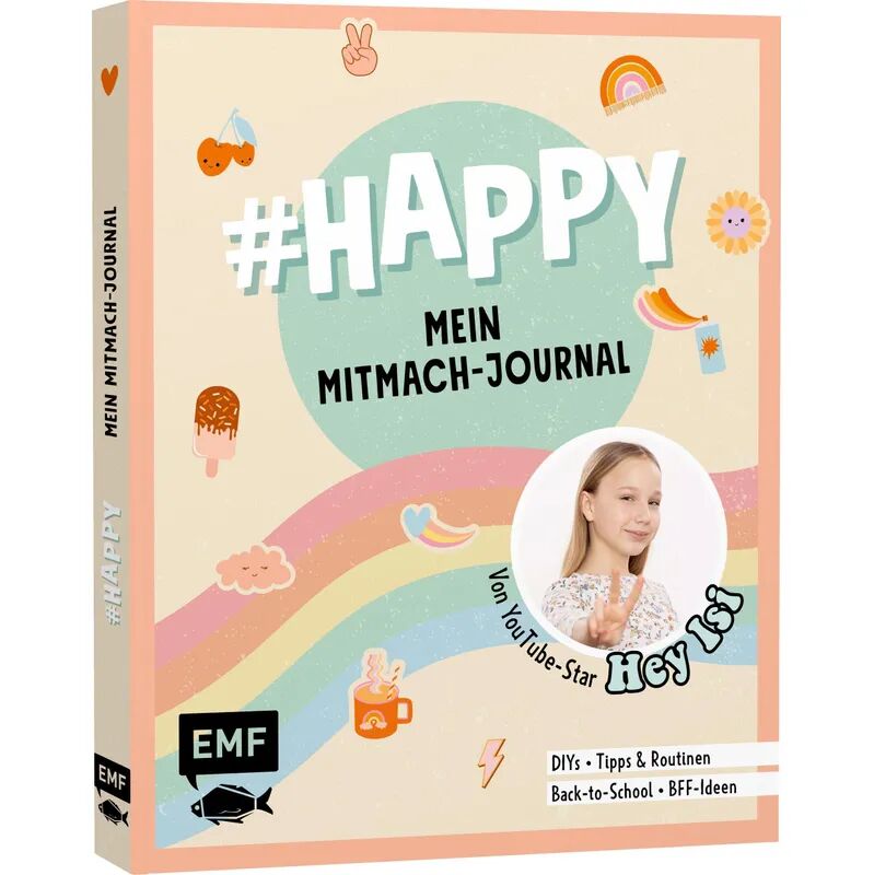EMF Edition Michael Fischer #HAPPY - Mein Mitmach-Journal von YouTuberin Hey Isi