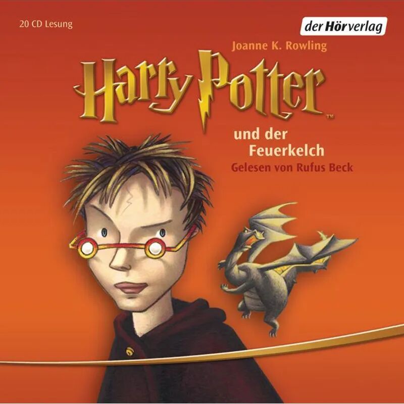 DHV Der HörVerlag Harry Potter - 4 - Harry Potter und der Feuerkelch