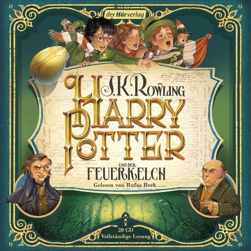 DHV Der HörVerlag Harry Potter und der Feuerkelch, 20 Audio-CD