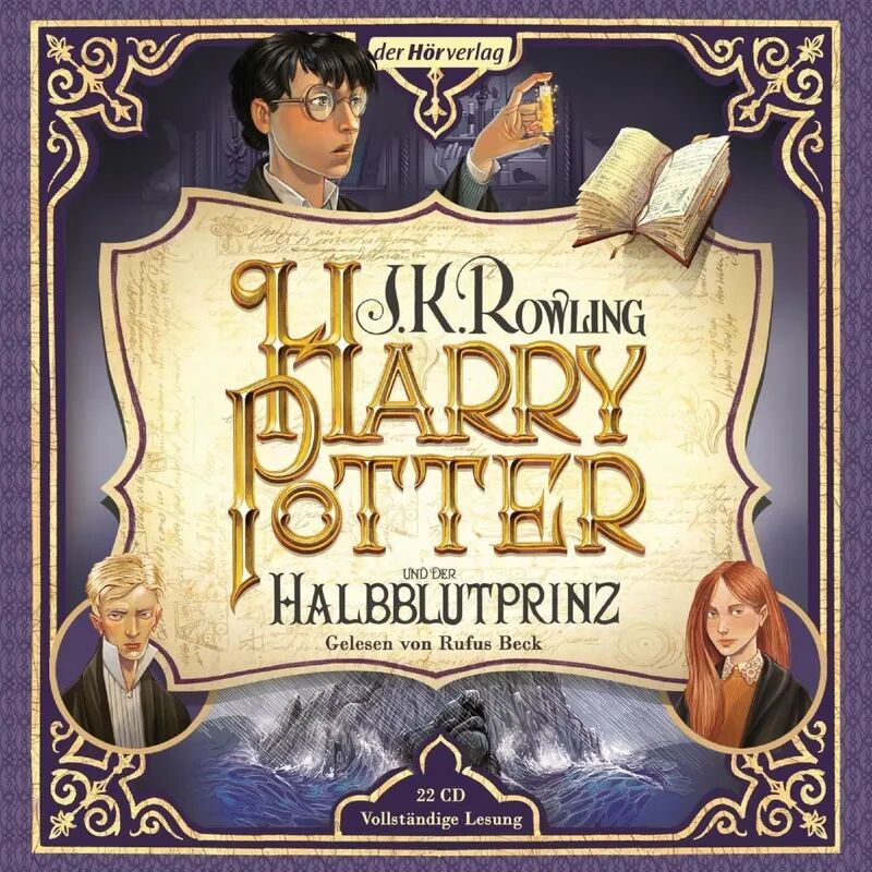 DHV Der HörVerlag Harry Potter und der Halbblutprinz, 22 Audio-CD