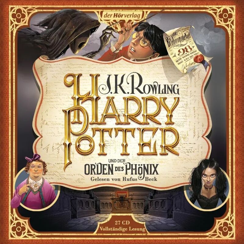 DHV Der HörVerlag Harry Potter und der Orden des Phönix, 27 Audio-CD