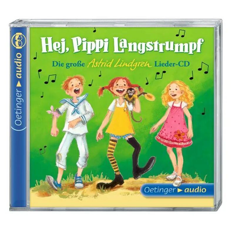 Oetinger Media Hej, Pippi Langstrumpf!, 1 Audio-CD