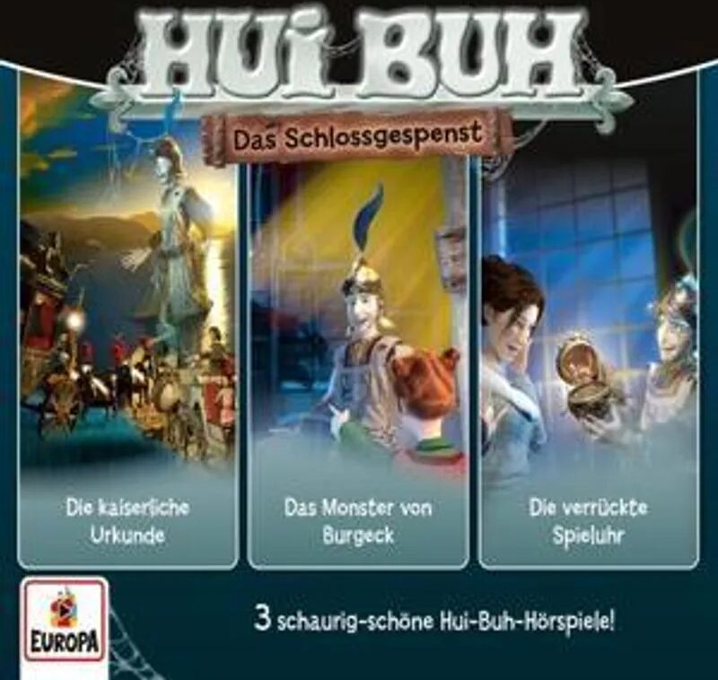 United Hui Buh, das Schlossgespenst, neue Welt 3er-Box - Spukbox, 1 Audio-CD