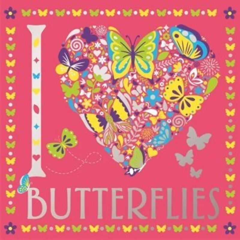 Michael O'Mara Publications I Heart Butterflies