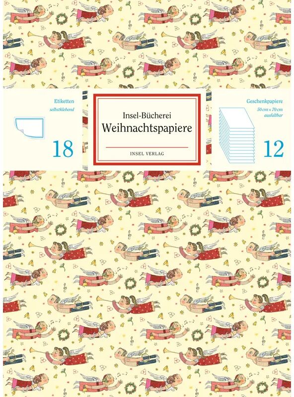 INSEL VERLAG Insel-Bücherei Weihnachtspapiere