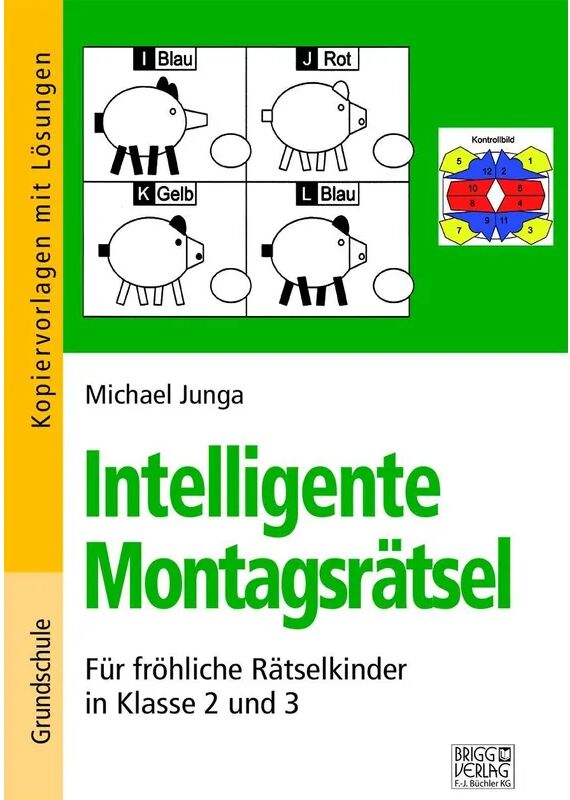 Brigg Verlag Intelligente Montagsrätsel 2./3. Klasse