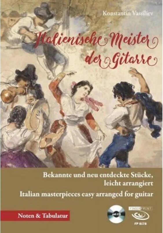 Fingerprint bei Acoustic Music Italienische Meister der Gitarre, m. 1 Audio-CD