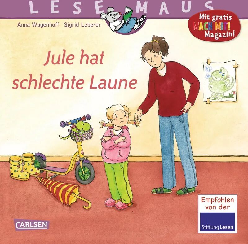 Carlsen Jule hat schlechte Laune / Lesemaus Bd.110