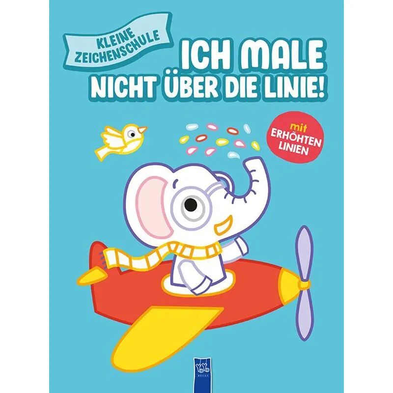 Yoyo Books Kleine Zeichenschule - Ich male nicht über die Linie (blau)