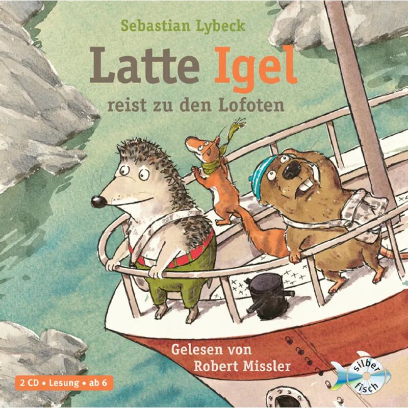 Silberfisch Latte Igel 2: Latte Igel reist zu den Lofoten, 2 Audio-CD