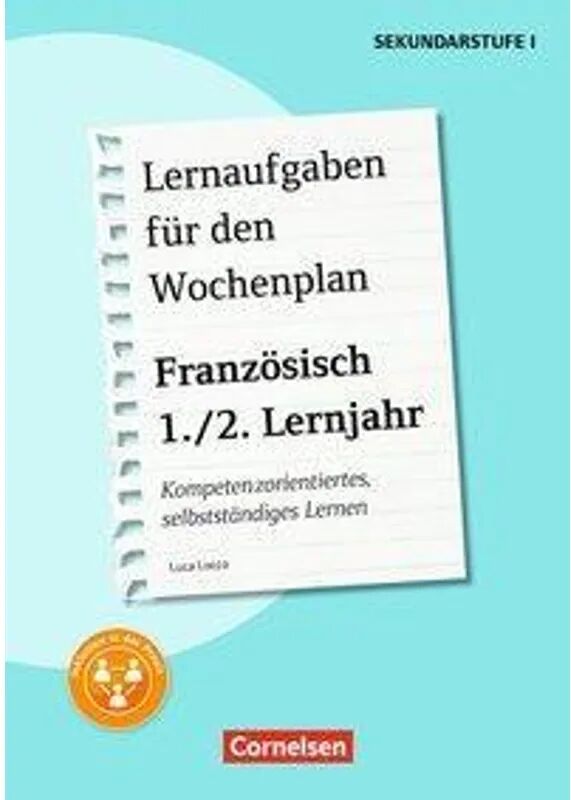 Cornelsen Verlag Scriptor Lernaufgaben für den Wochenplan - Kompetenzorientiertes, selbstständiges...