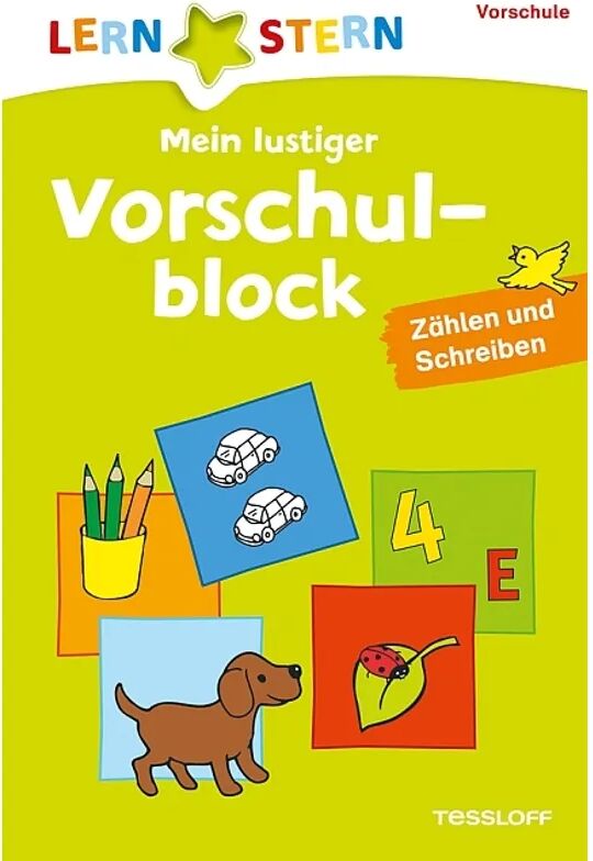 Tessloff Verlag Ragnar Tessloff GmbH & Co. KG LERNSTERN Mein lustiger Vorschulblock. Zählen und Schreiben ab 4 Jahren