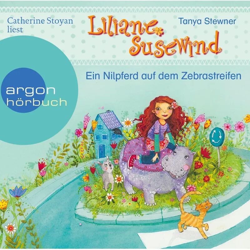 Argon Sauerländer Audio Liliane Susewind ab 6 Jahre - 4 - Ein Nilpferd auf dem Zebrastreifen