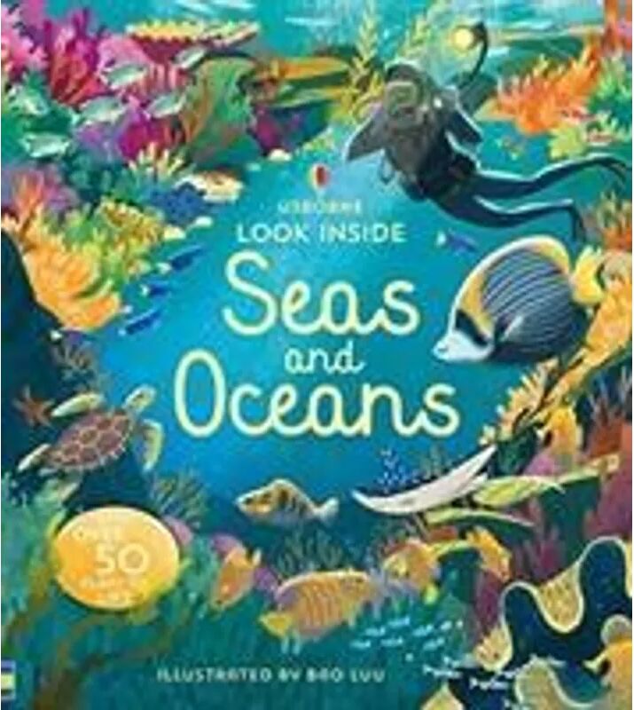 Usborne Publishing Look Inside - Seas and Oceans