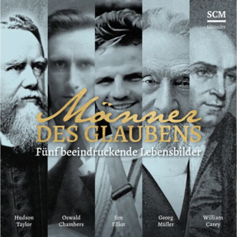 SCM Hänssler Männer des Glaubens, 5 Audio-CD