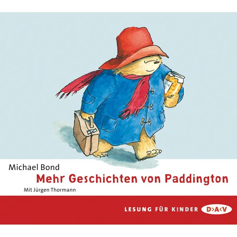 Der Audio Verlag, DAV Mehr Geschichten von Paddington, 2 Audio-CDs