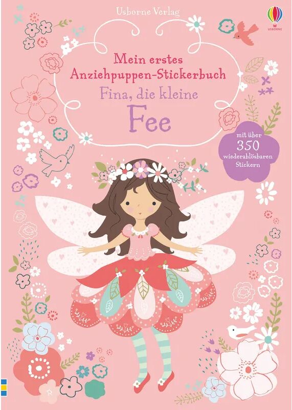 Usborne Verlag Mein erstes Anziehpuppen-Stickerbuch:  Fina, die kleine Fee