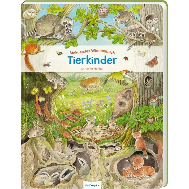 Esslinger in der Thienemann-Esslinger Verlag GmbH Mein erstes Wimmelbuch: Tierkinder