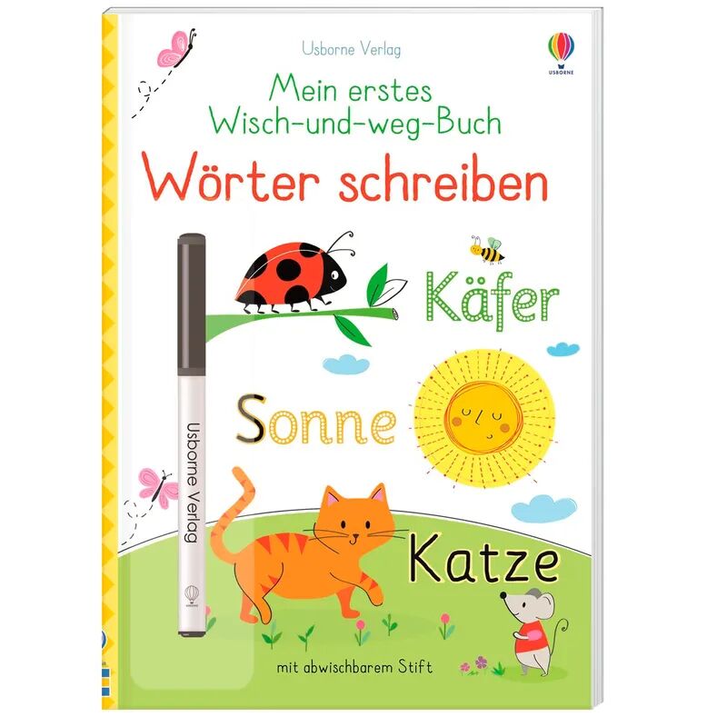 Usborne Verlag Mein erstes Wisch-und-weg-Buch - Wörter schreiben