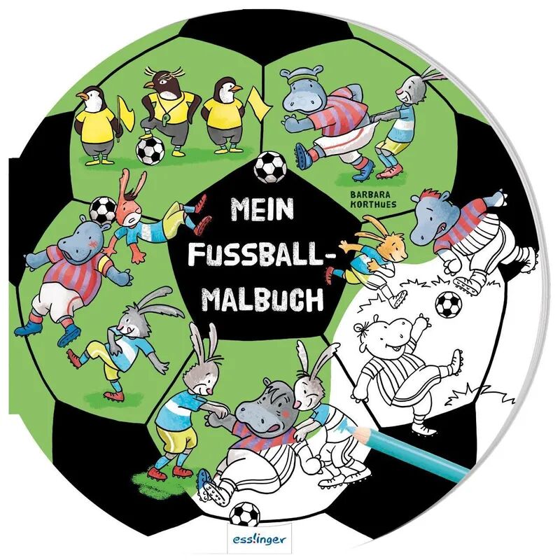 Esslinger in der Thienemann-Esslinger Verlag GmbH Mein Fußball-Malbuch