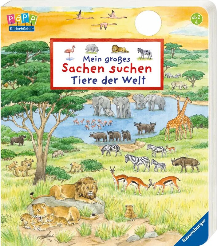 Ravensburger Verlag Mein großes Sachen suchen: Tiere der Welt