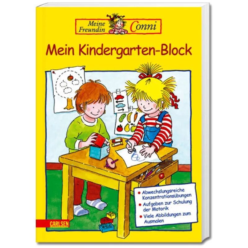 Carlsen Mein Kindergarten-Block / Conni Gelbe Reihe Bd.6