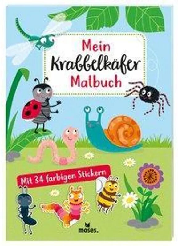 moses. Verlag Mein Krabbelkäfer-Malbuch