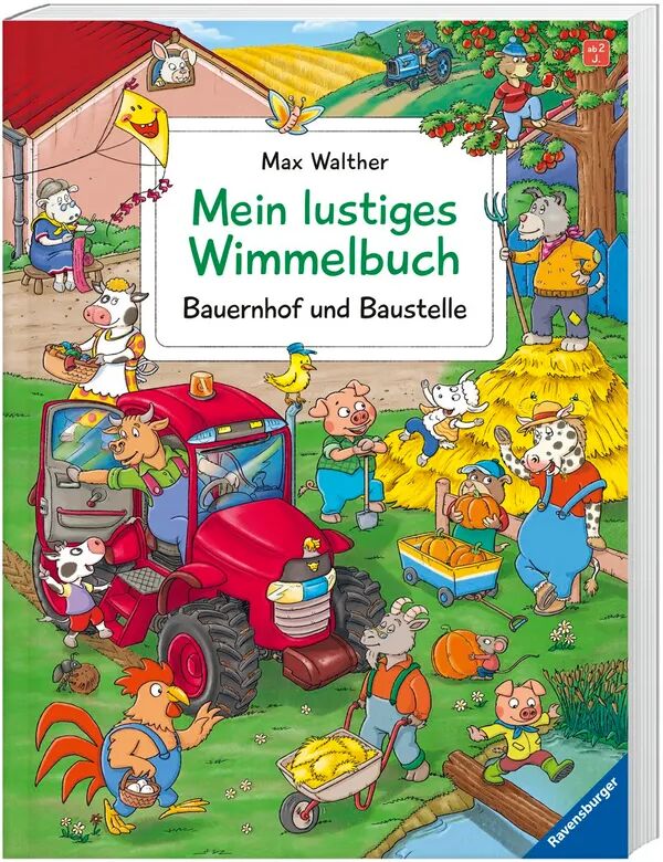 Weltbild Mein lustiges Wimmelbuch - Bauernhof und Baustelle