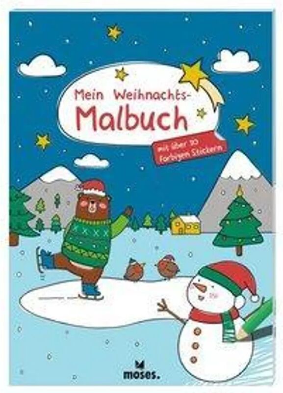 moses. Verlag Mein Weihnachts-Malbuch