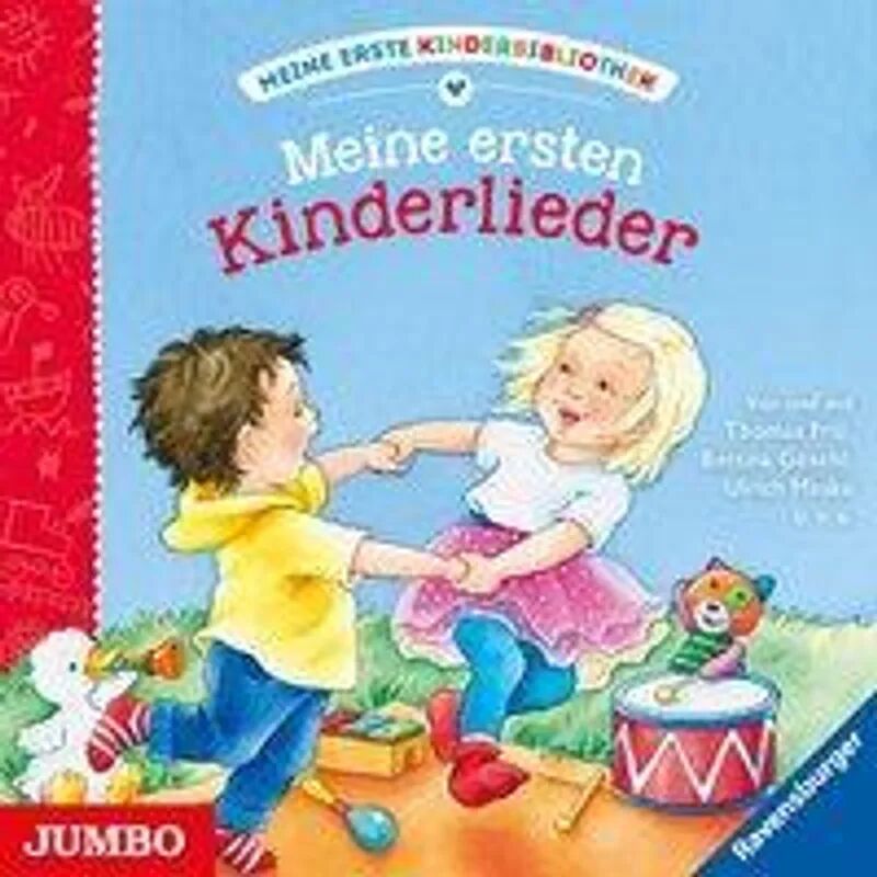 Jumbo Neue Medien Meine erste Kinderbibliothek. Meine ersten Kinderlieder, 1 Audio-CD