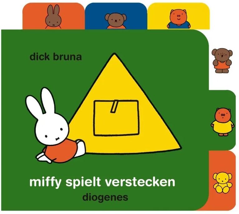 Diogenes Miffy spielt Verstecken