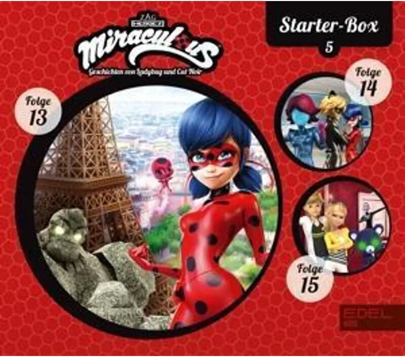 Edel Music & Entertainment CD / DVD Miraculous - Starter-Box, 3 Audio-CD