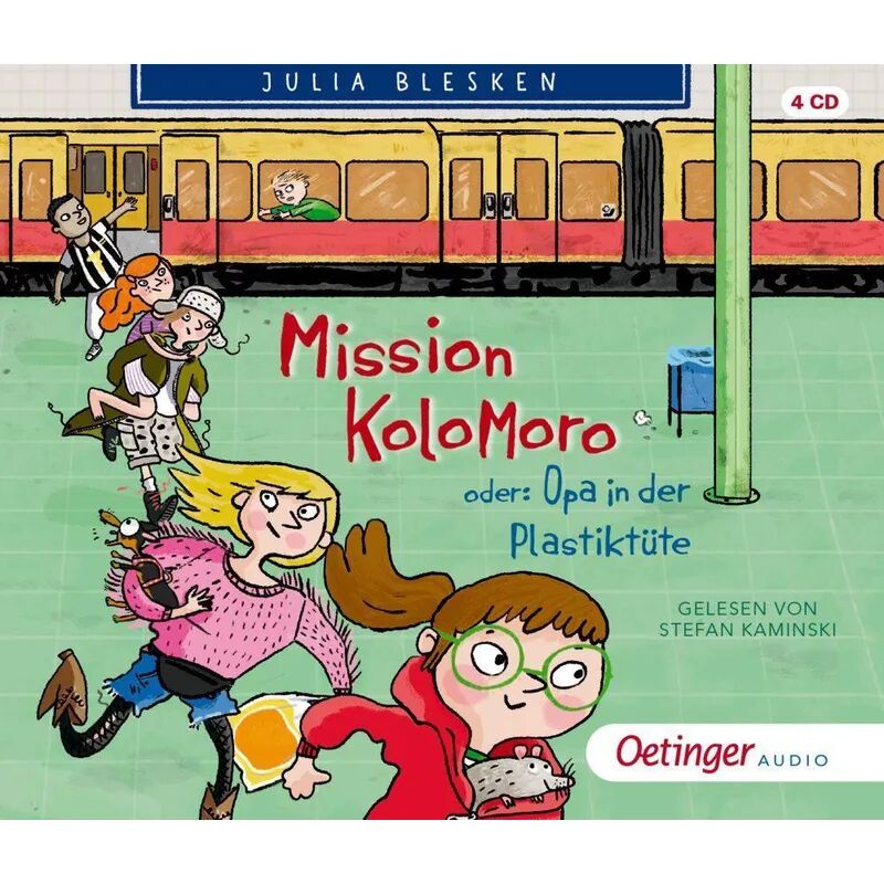 Oetinger Media Mission Kolomoro oder: Opa in der Plastiktüte, 4 Audio-CD