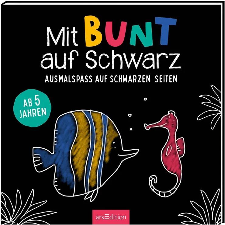 ars edition Mit BUNT auf Schwarz