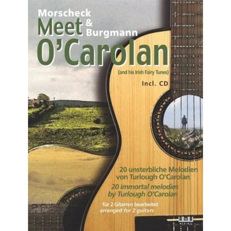 AMA-Verlag Morscheck & Burgmann meet O'Carolan, für 2 Gitarren bearbeitet, m. Audio-CD