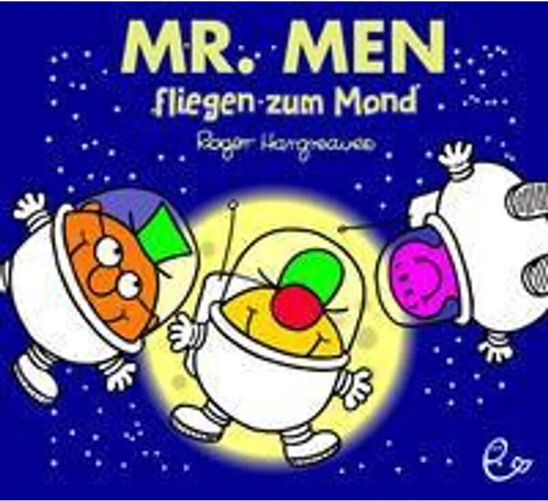 Rieder Mr. Men fliegen zum Mond