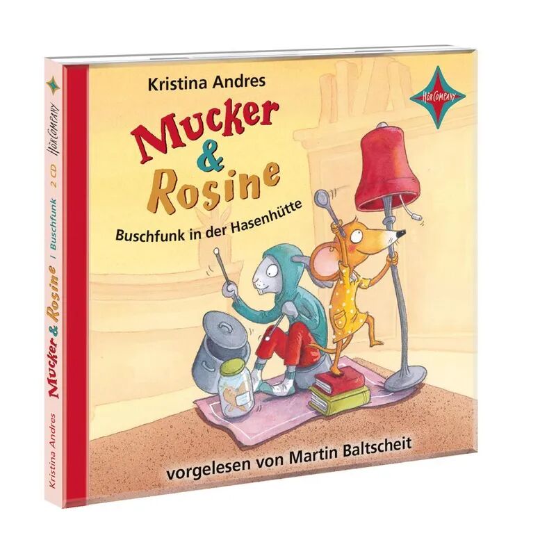HÖRCOMPANY Mucker & Rosine - Buschfunk in der Hasenhütte, 2 Audio-CDs