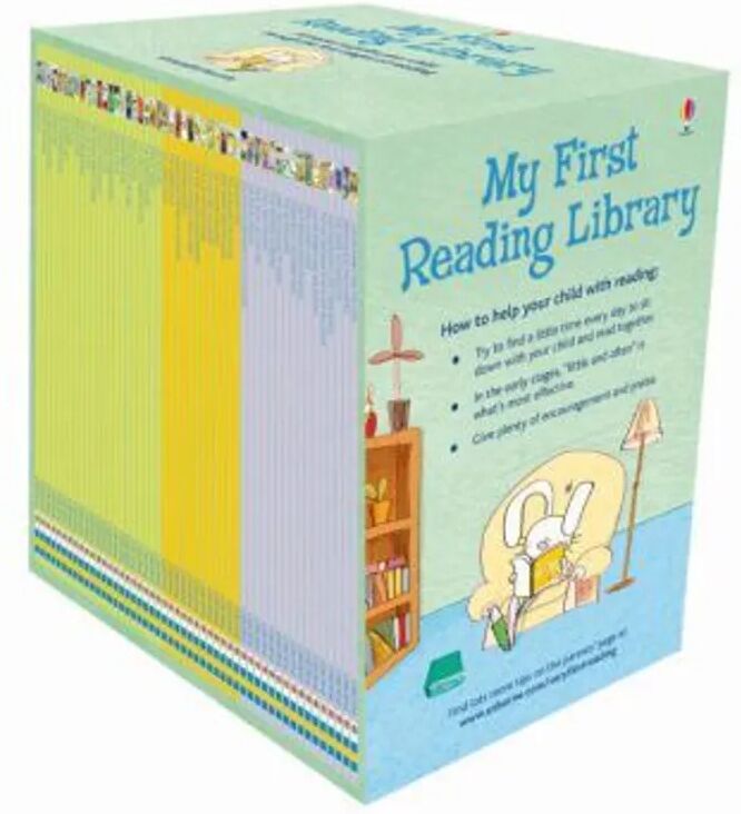 Usborne Publishing My First Reading Library, 50 Books