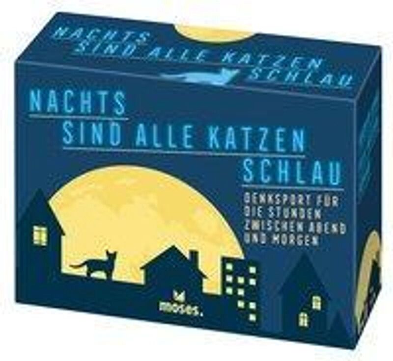 moses. Verlag Nachts sind alle Katzen schlau (Kartenspiel)