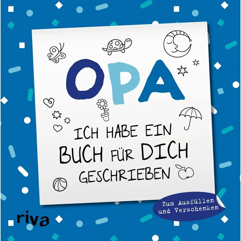 riva Verlag Opa, ich habe ein Buch für dich geschrieben - Version für Kinder