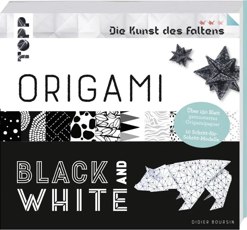 Frech Origami Black & White