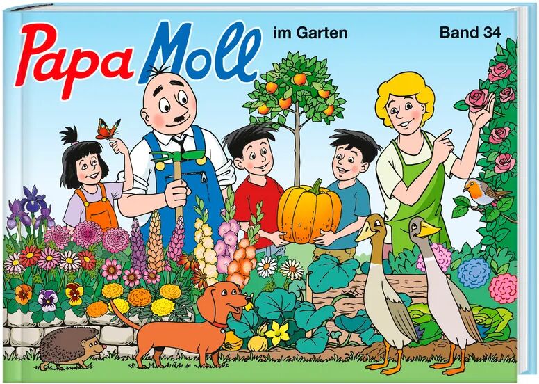 Globi Papa Moll im Garten / Papa Moll Bd.34