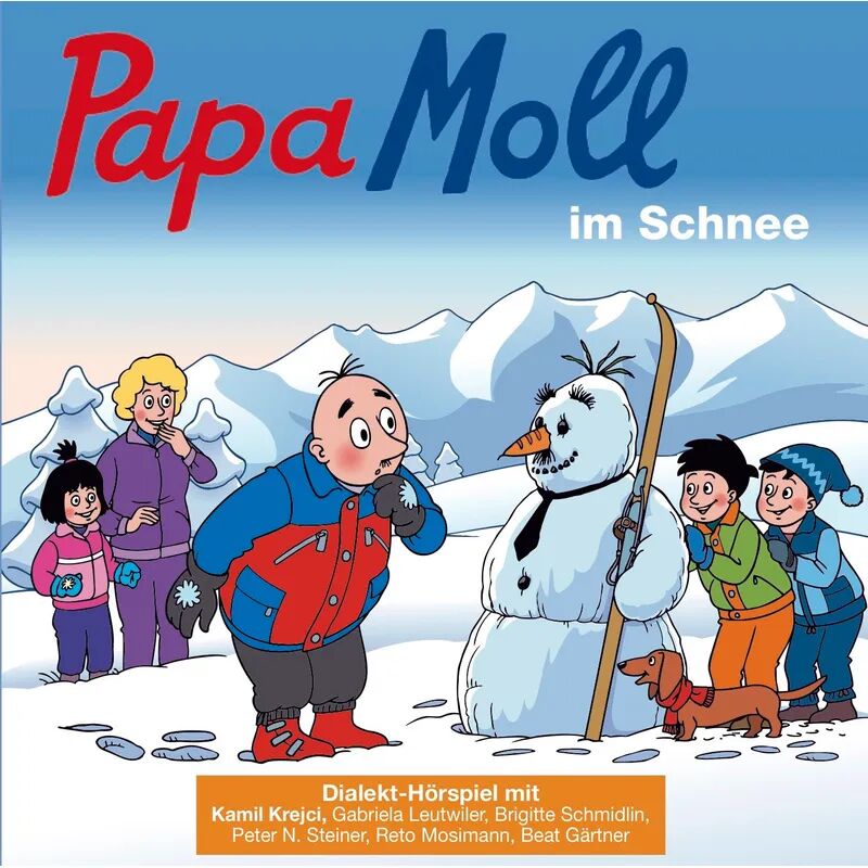 Globi Papa Moll im Schnee CD, Audio-CD