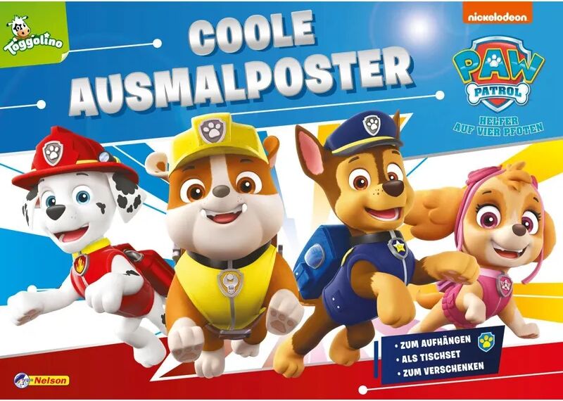 Nelson PAW Patrol: Coole Ausmalposter