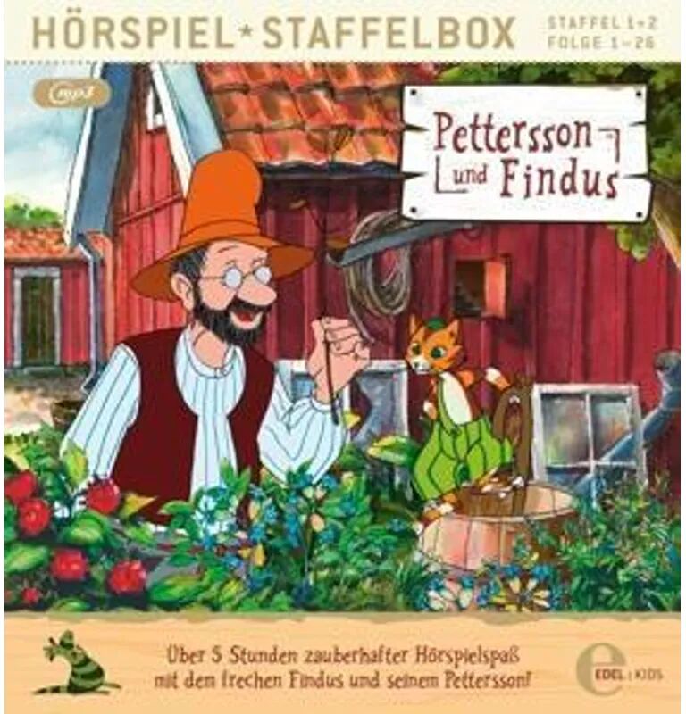 Edel Music & Entertainment CD / DVD Pettersson und Findus - Staffelbox, 1 MP3-CD